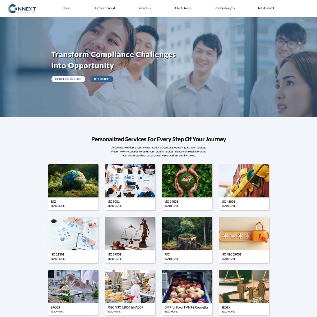 JB Web Design Connext Perview