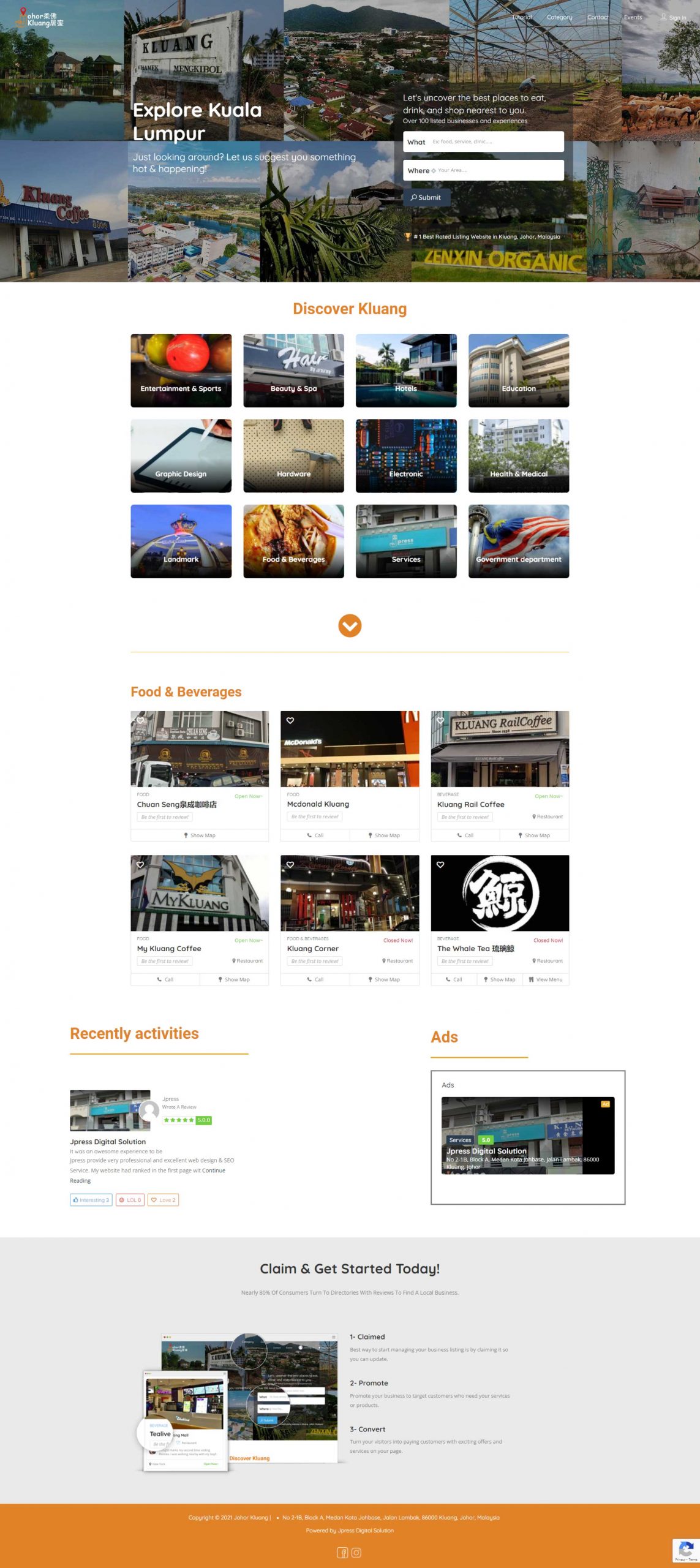 JB Web Design Johor Kluang Directory All Scaled
