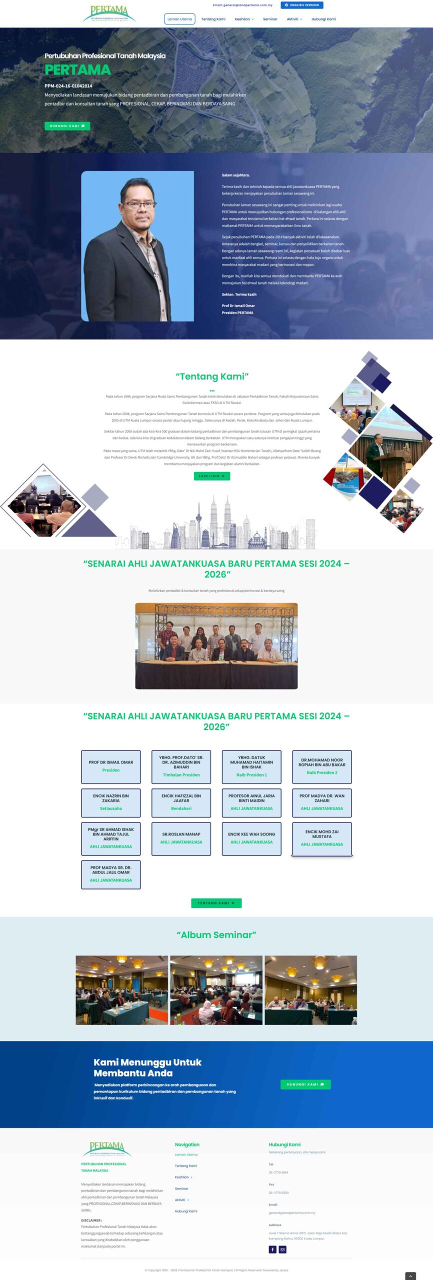 JB Web Design Portfolio Land Pertama All Scaled