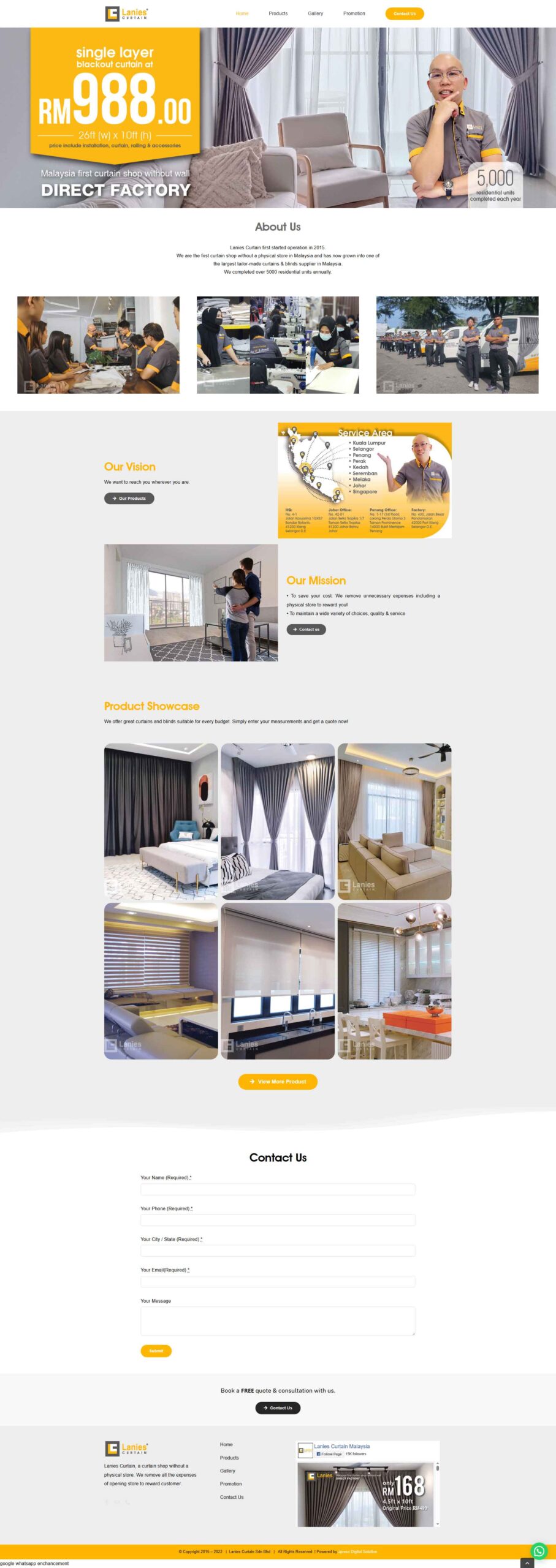 JB Web Design Lanies Curtain All Scaled