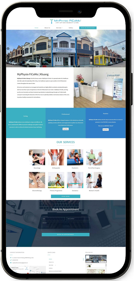 myphysio-mobile JB Web Design MyPhysio Mobile