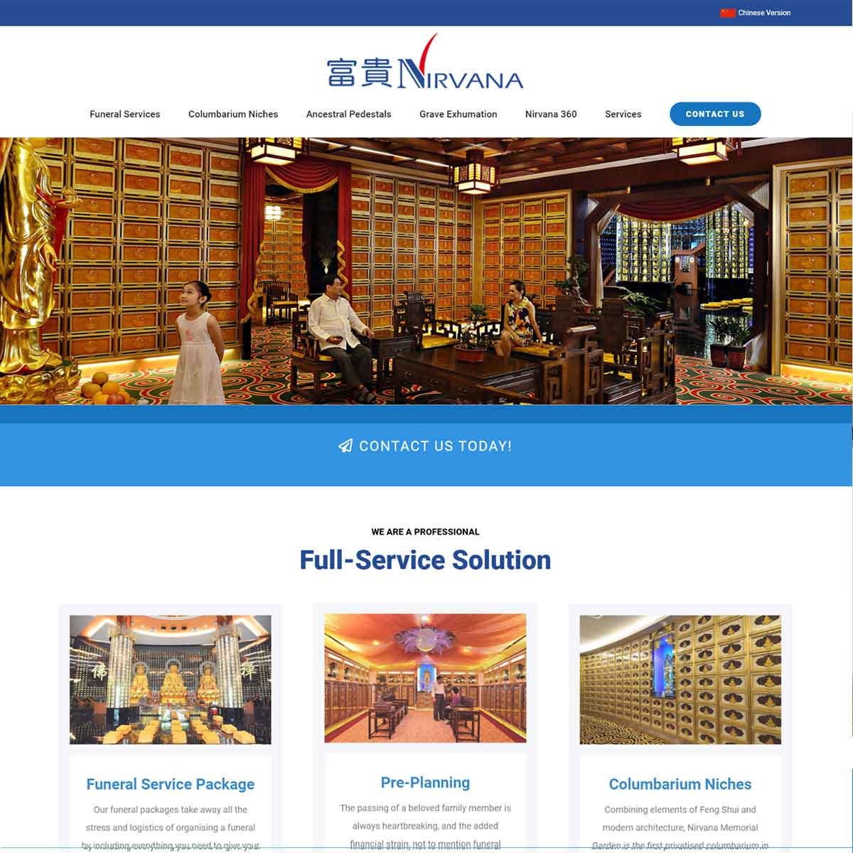 JB Web Design Nirvana Singapore Preview