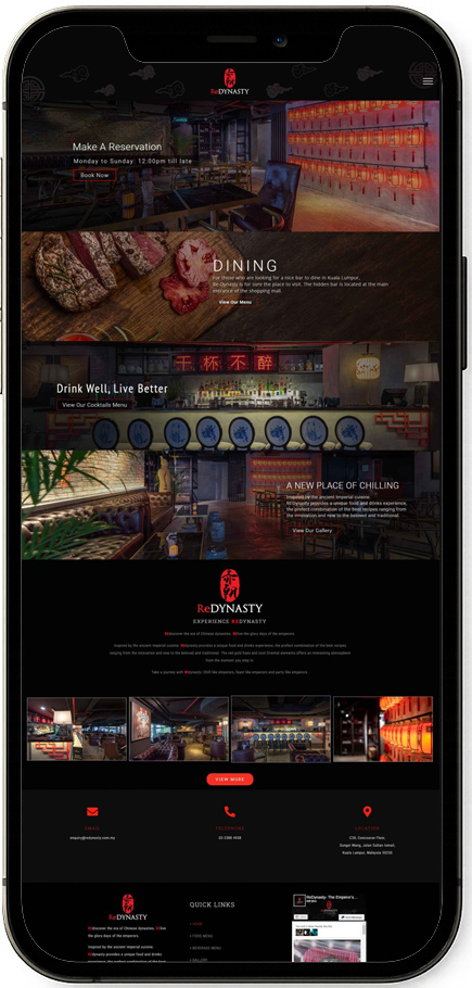 redynasty-mobile JB Web Design Redynasty Mobile