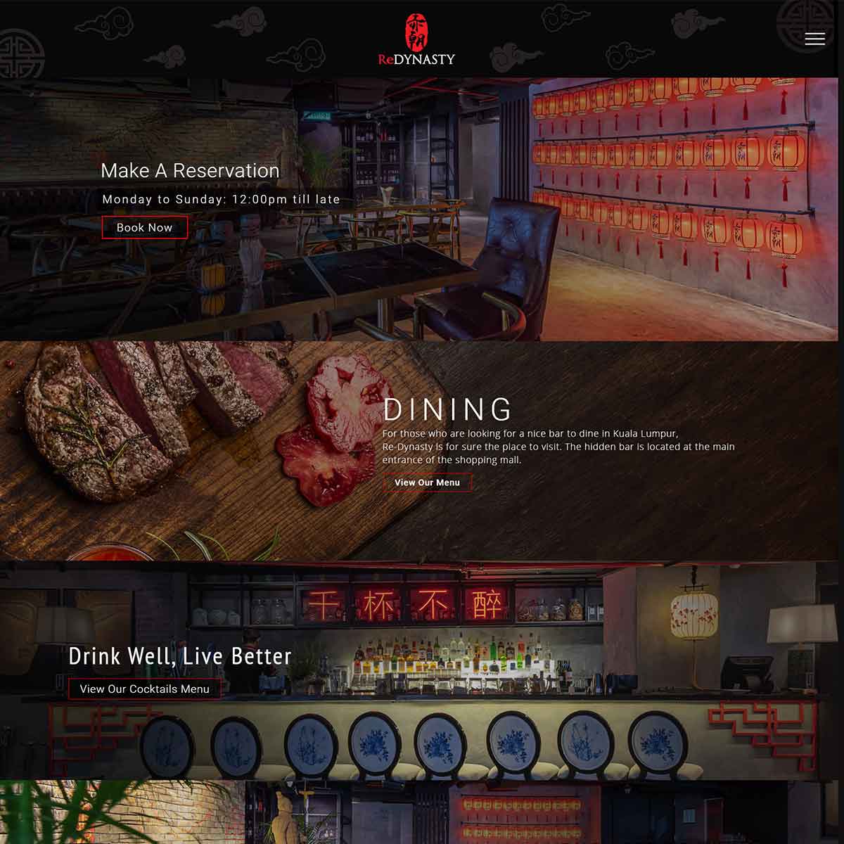 JB Web Design Redynasty Preview