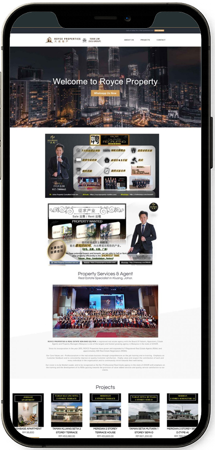 royce-property-mobile JB Web Design Royce Property Mobile