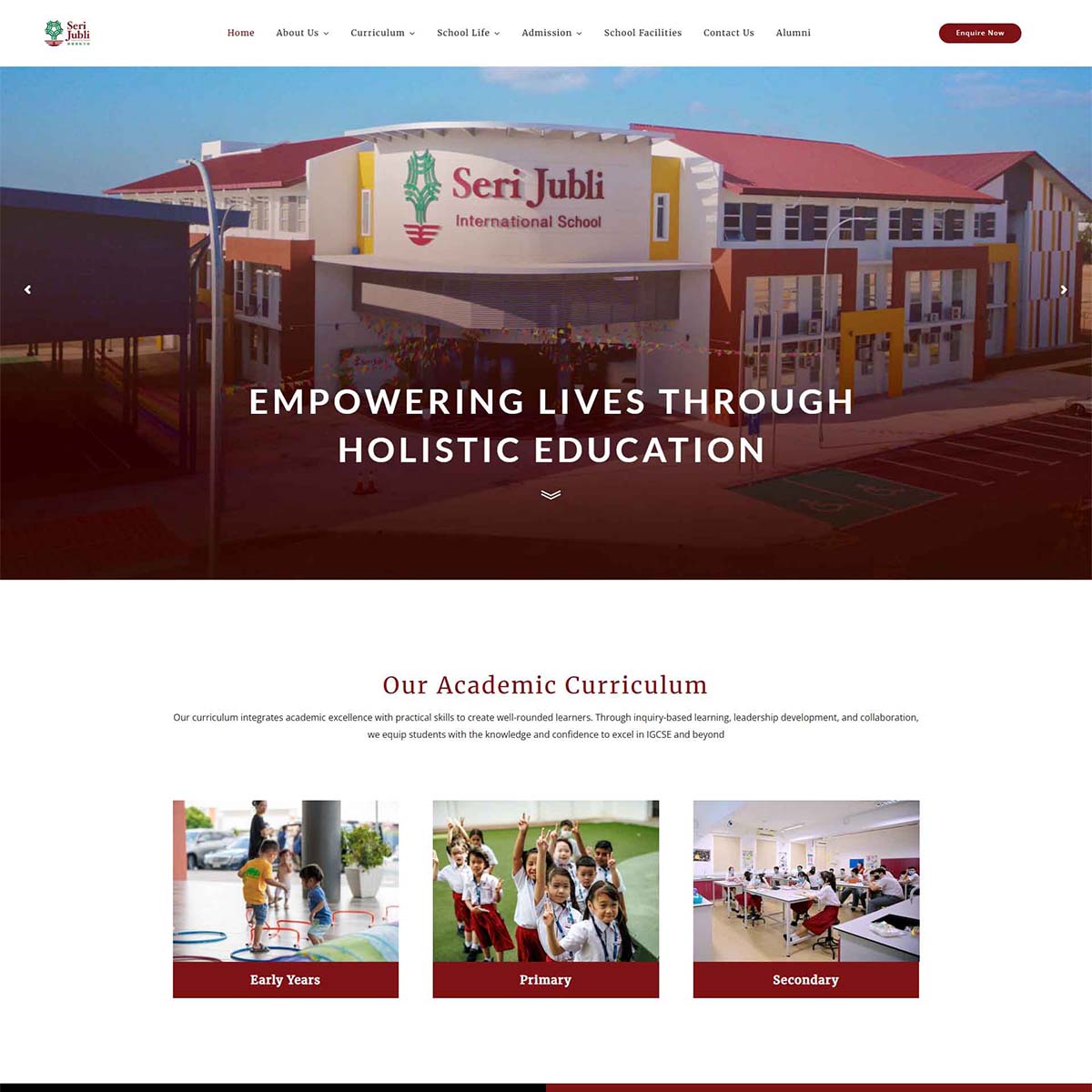 JB Web Design Seri Jubli Preview