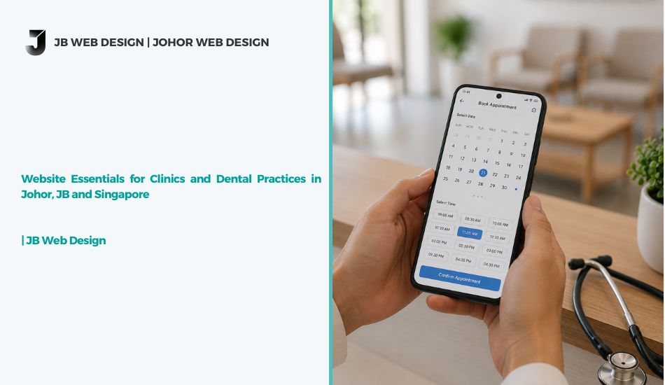 clinic website Johor, Johor Bahru & Singapore