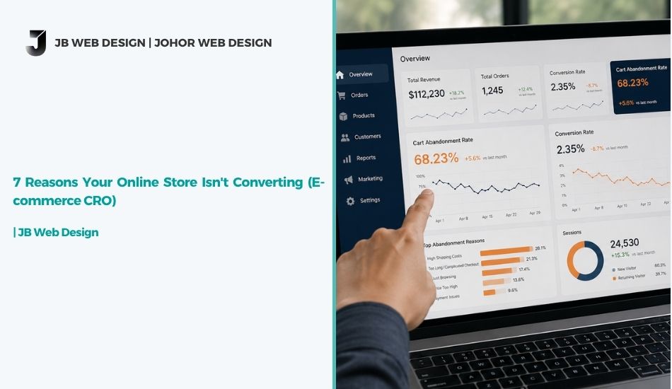 ecommerce conversion rate optimization dashboard