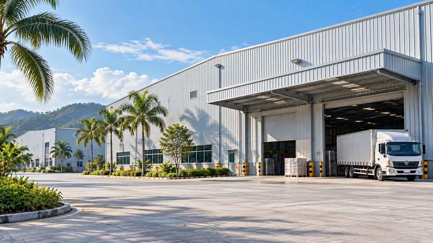Industrial manufacturing facility in Pekan Nanas Pontian