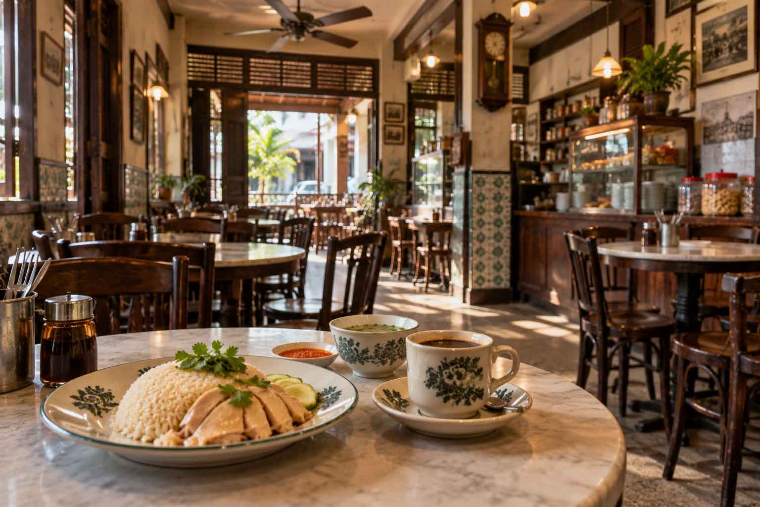 Local kopitiam and food business in Segamat