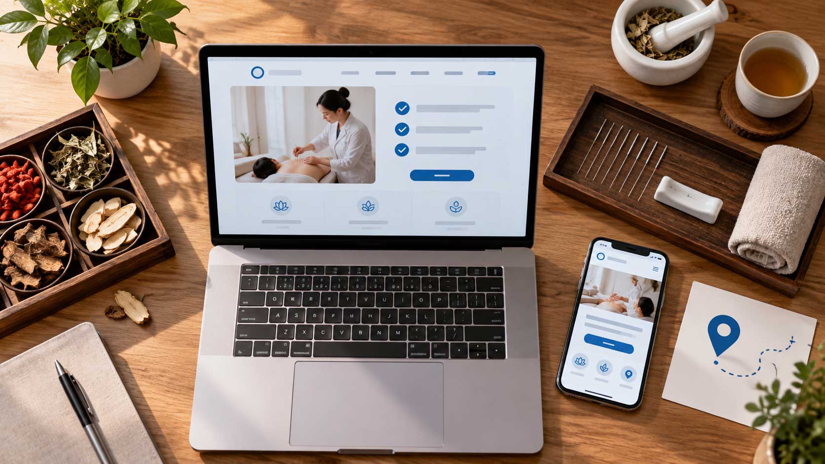 website essentials for TCM and acupuncture clinics in Johor Bahru