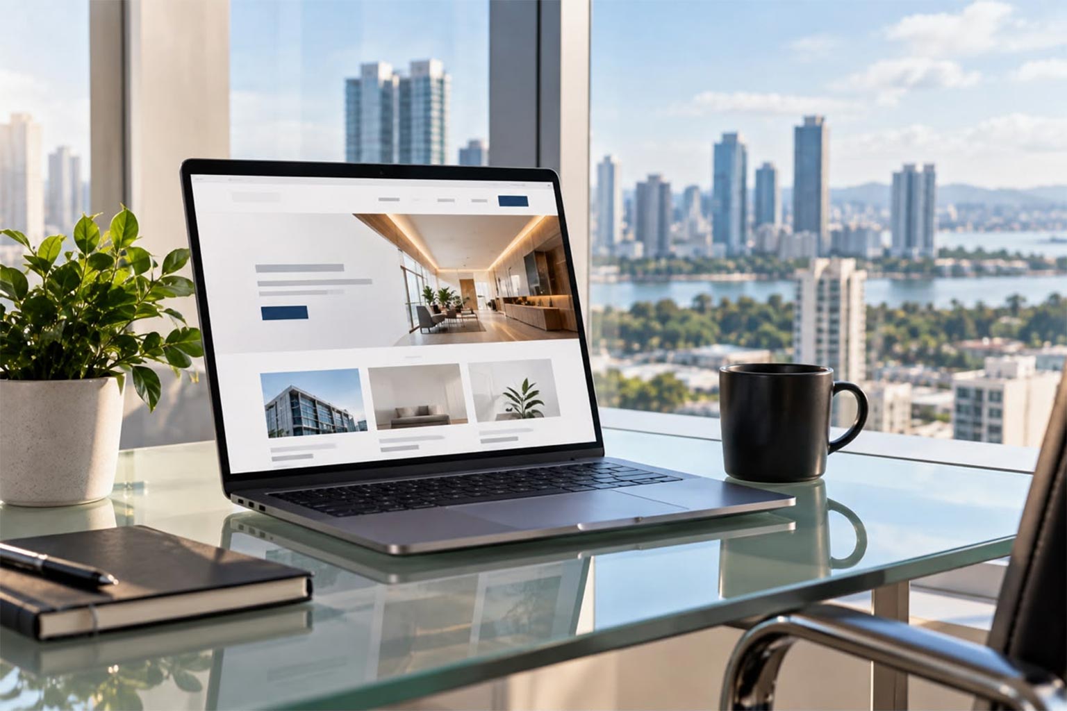 Web design and SEO Johor Bahru website mockup example