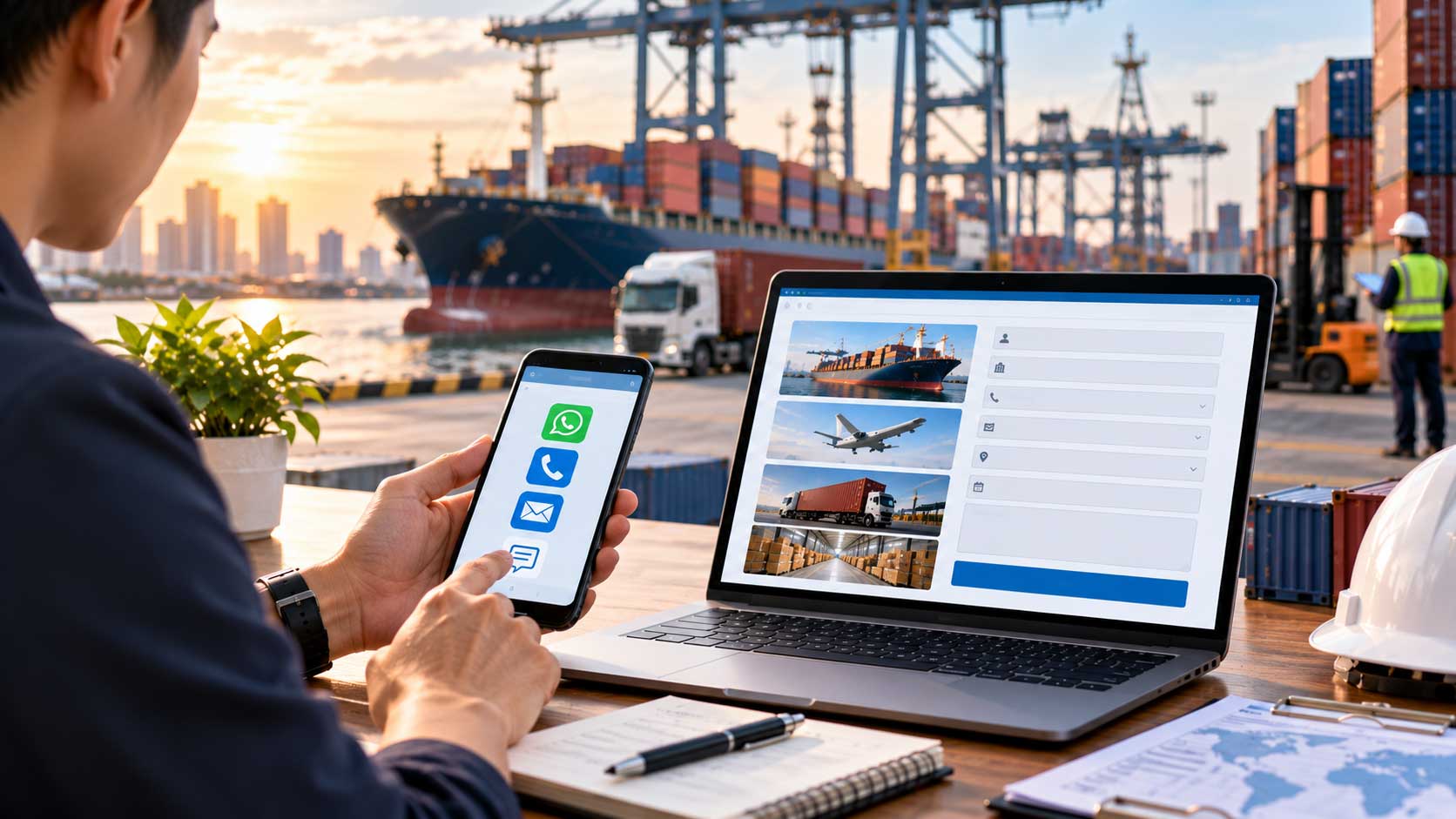 freight forwarding website